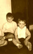 Marce bebé sepia